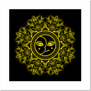 Lotus Mandala 241 Posters and Art